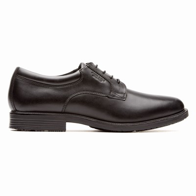 Rockport Essential Details Waterproof Plain Toe Oxfords Schuhe Herren Schwarz DKP-902351